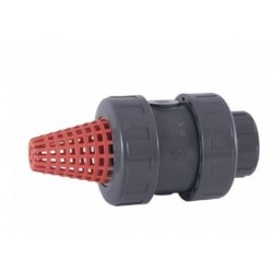 VALVULA DE PIE Ø25 PVC PRESIÓN