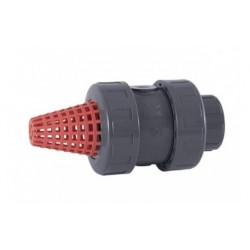 VALVULA DE PIE Ø40 PVC PRESIÓN