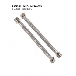 LATIGUILLO POLIMERO CGS MACHO 3/8" - HEMBRA 3/8" x 20cm