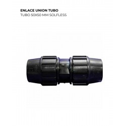 ENLACE UNION TUBO - TUBO 50X50 MM SOLFLESS