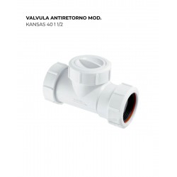VALVULA ANTIRETORNO  MOD.KANSAS 40 1 1/2