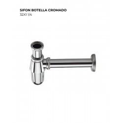 SIFON BOTELLA CROMADO 32X1 1/4