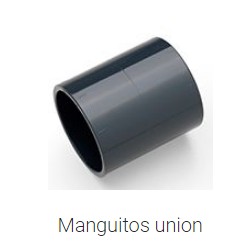 UNIÓN ENCOLAR Ø125 PVC PRESIÓN