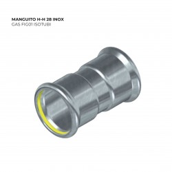 MANGUITO H-H 28 INOX GAS FIG.01 ISOTUBI