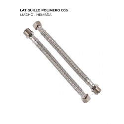 LATIGUILLO POLIMERO CGS MACHO 1/2" - HEMBRA 3/8" x 35cm