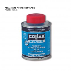 PEGAMENTO PVC-15 FAST TAPON PINCEL 250ML
