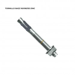 TORNILLO BAZ2 16X180/63 ZINC