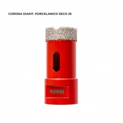 CORONA DIAMT. PORCELANICO SECO 25