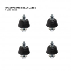 KIT ANTIVIBRATORIOS AA LAYTON A-45 50-85 KG