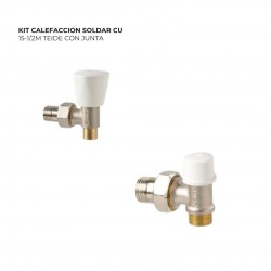 KIT CALEFACCION SOLDAR CU 15-1/2M TEIDE CON JUNTA