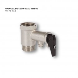VALVULA DE SEGURIDAD TERMO 1/2 - 10 BAR