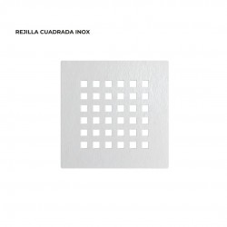 REJILLA CUADRADA INOX 25 ORIFICIOS