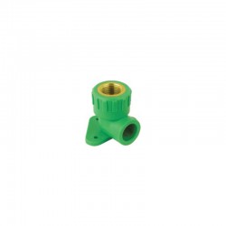 Codo r-h suj.pared pp-r 25 1/2